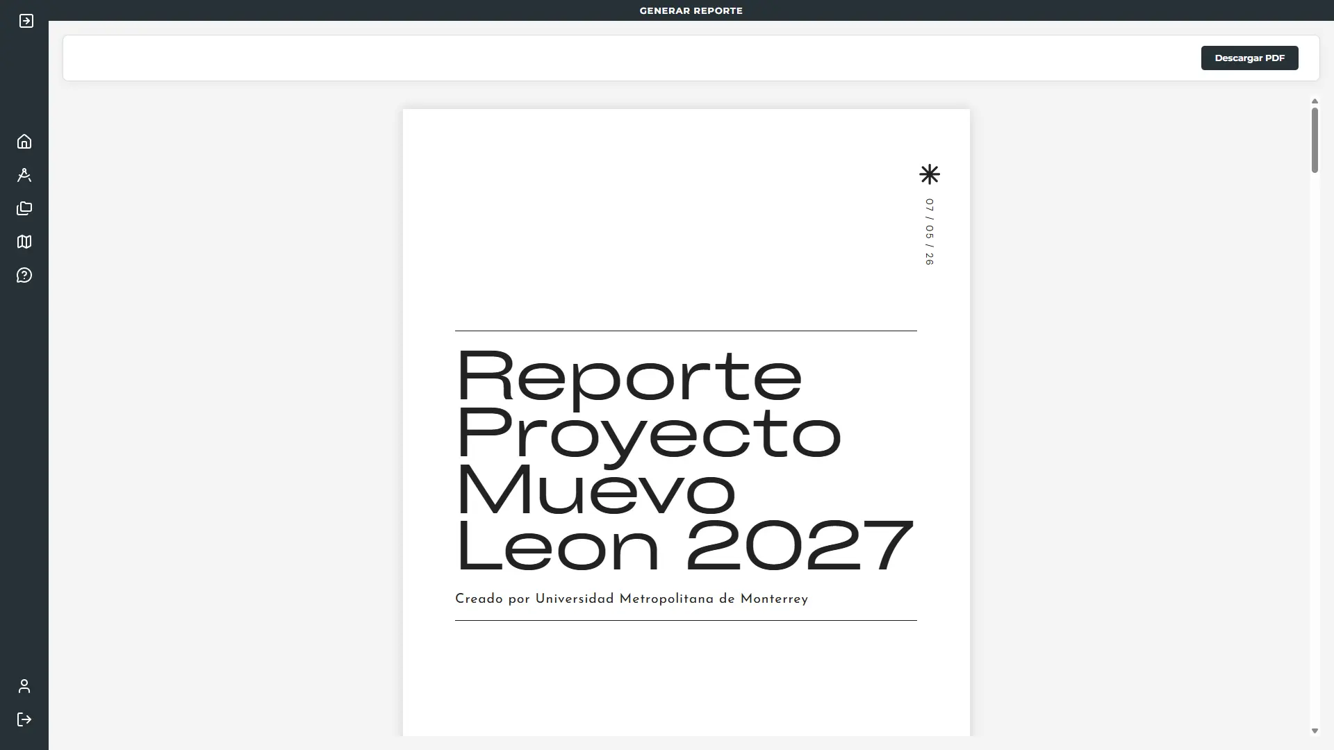 Reporte ejecutivo PDF